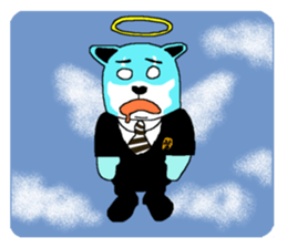 Shiba-Inu Salaryman sticker #147842