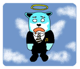 Shiba-Inu Salaryman sticker #147842