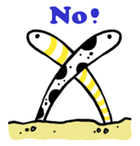 GO!spotted garden eel sticker #148507