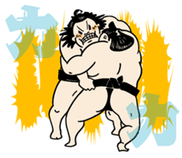 itoizumi sumo wrestler sticker #148735
