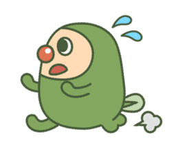 Green mameta sticker #148927