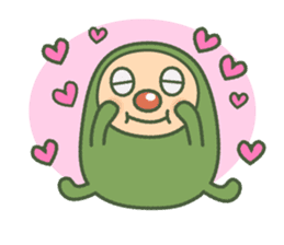 Green mameta sticker #148929