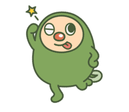 Green mameta sticker #148930