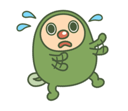 Green mameta sticker #148936