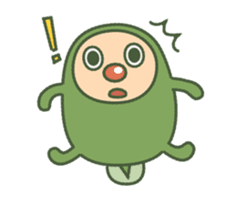 Green mameta sticker #148937