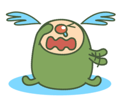 Green mameta sticker #148938