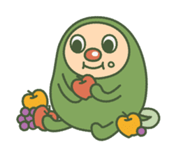 Green mameta sticker #148940