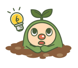 Green mameta sticker #148950