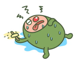 Green mameta sticker #148951