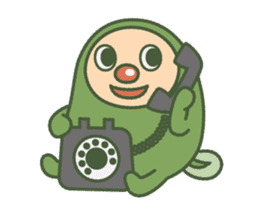 Green mameta sticker #148954