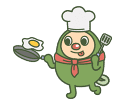 Green mameta sticker #148958