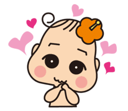 Aloha-chan sticker #148965