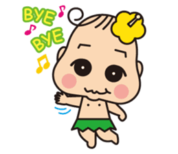 Aloha-chan sticker #148966