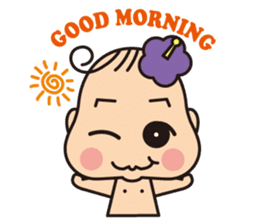 Aloha-chan sticker #148970