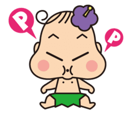 Aloha-chan sticker #148975