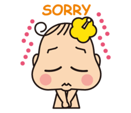 Aloha-chan sticker #148976