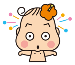 Aloha-chan sticker #148978