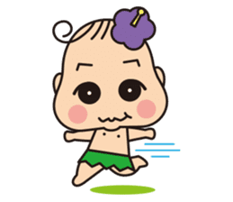 Aloha-chan sticker #149002