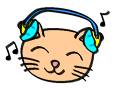 Milky the curious cat sticker #149087
