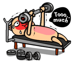 Milky the curious cat sticker #149118