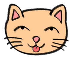 Milky the curious cat sticker #149121