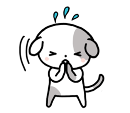Cute Dog1 sticker #149238