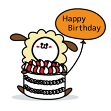 Tsuji is little lamb sticker #149484