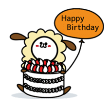 Tsuji is little lamb sticker #149484