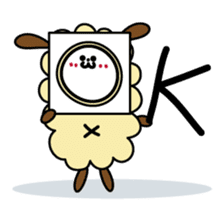 Tsuji is little lamb sticker #149494