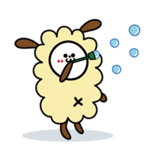 Tsuji is little lamb sticker #149505