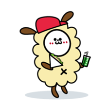 Tsuji is little lamb sticker #149511