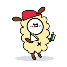 Tsuji is little lamb sticker #149511