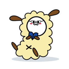 Tsuji is little lamb sticker #149517
