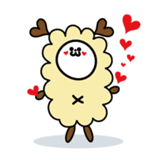 Tsuji is little lamb sticker #149520