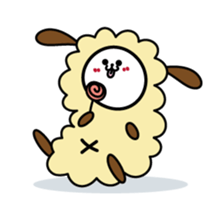 Tsuji is little lamb sticker #149521
