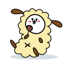 Tsuji is little lamb sticker #149521