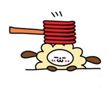 Tsuji is little lamb sticker #149522