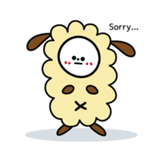 Tsuji is little lamb sticker #149523