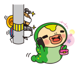 Mr.NAMU and SPIDER sticker #149970