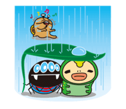 Mr.NAMU and SPIDER sticker #149972