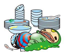 Mr.NAMU and SPIDER sticker #149976