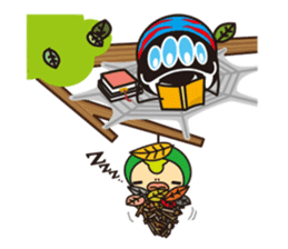 Mr.NAMU and SPIDER sticker #149982