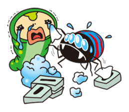 Mr.NAMU and SPIDER sticker #149986