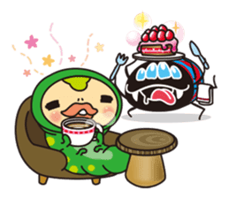 Mr.NAMU and SPIDER sticker #149989