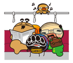 Mr.NAMU and SPIDER sticker #150000