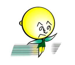 Little Orange & Lemon sticker #150326