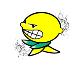 Little Orange & Lemon sticker #150327