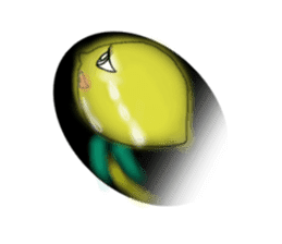 Little Orange & Lemon sticker #150337