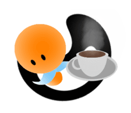 Little Orange & Lemon sticker #150349