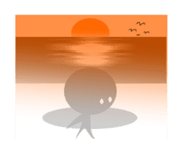 Little Orange & Lemon sticker #150354